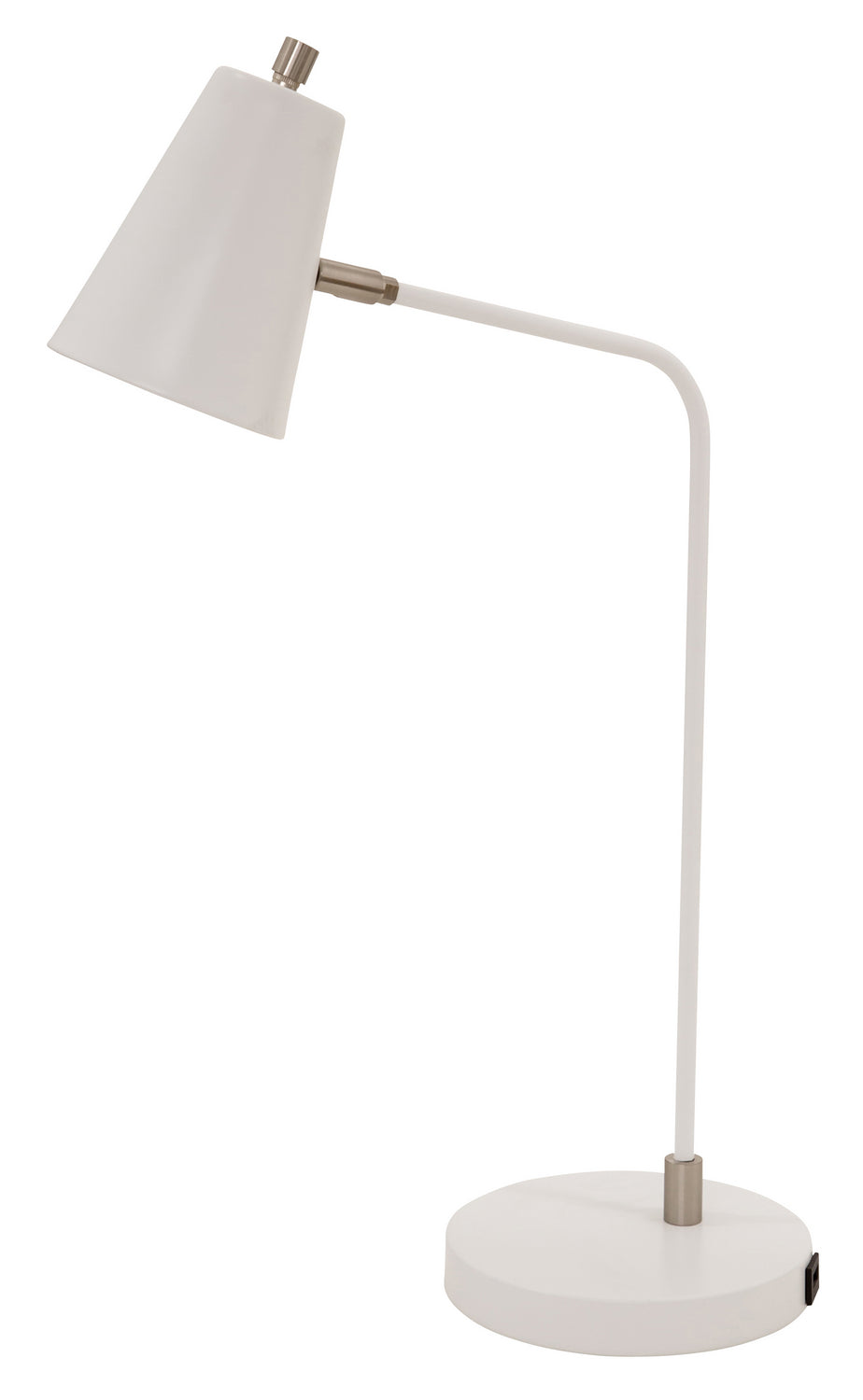 House Of Troy Lighting K150-WT Modern Kirby Lamp White