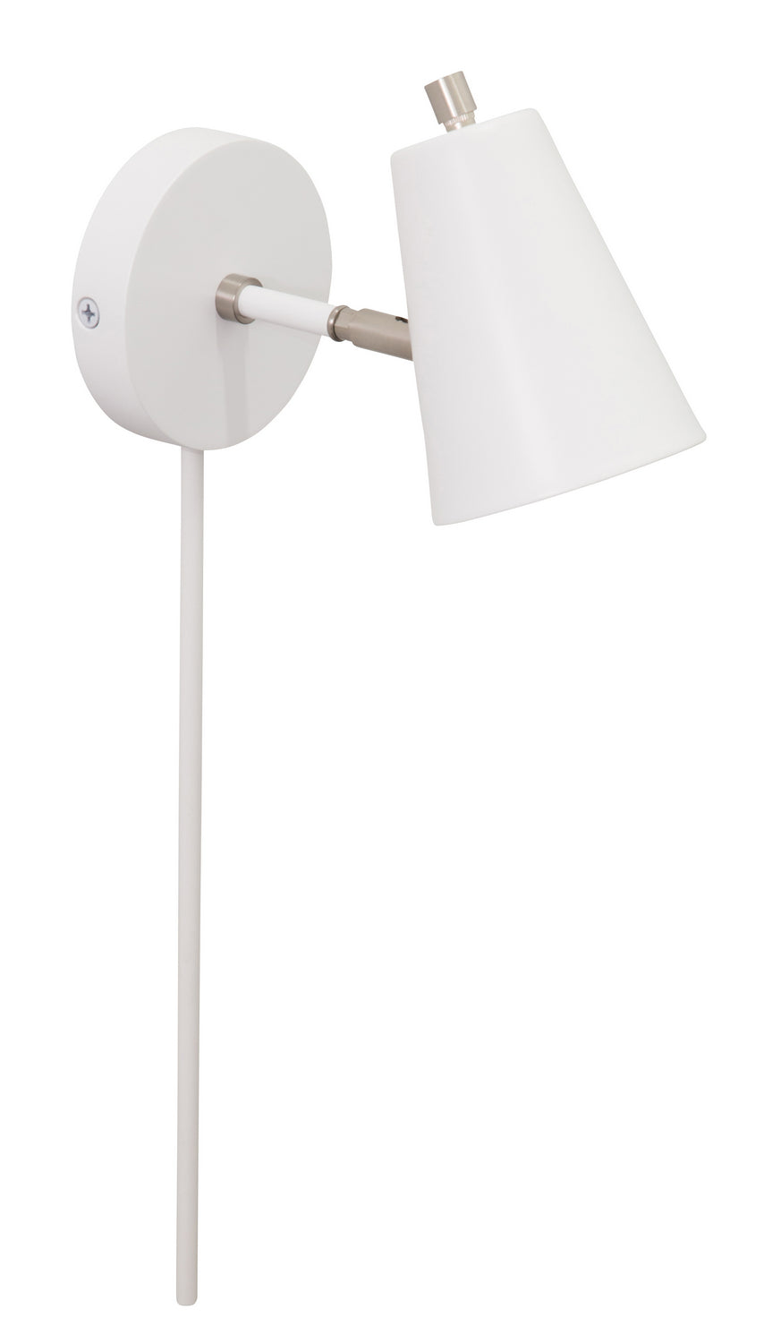 House Of Troy Lighting K175-WT Modern Kirby Lamp White