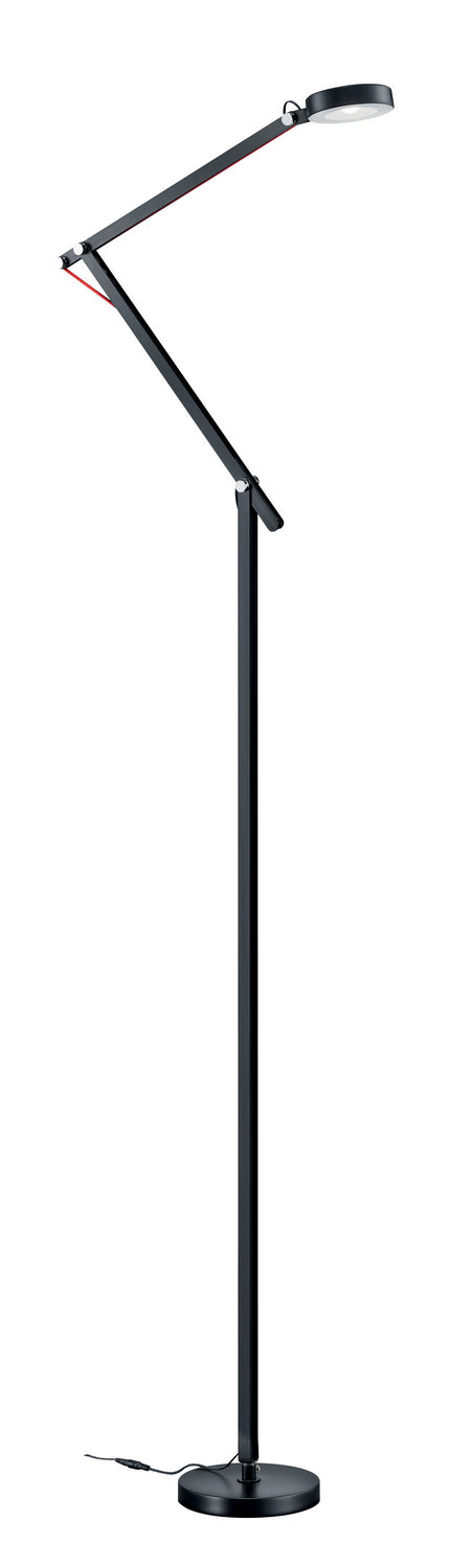 Arnsberg 427910102 Amsterdam Led Floor Lamp Lamp Black