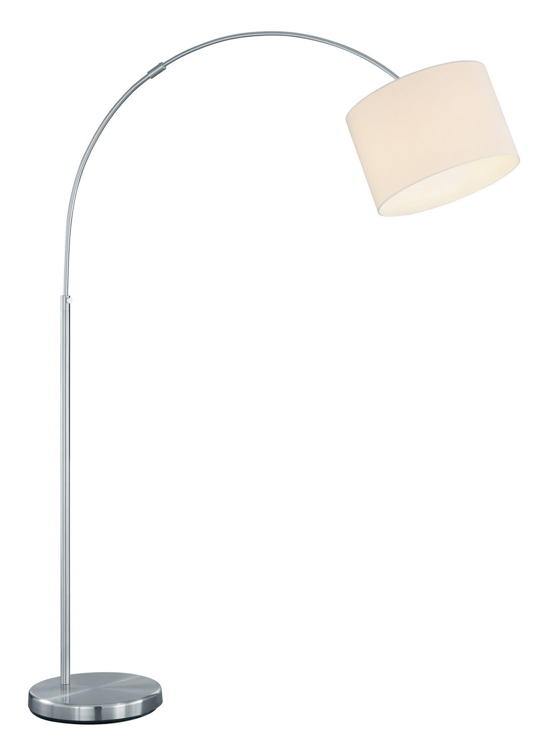 Arnsberg 461100101 Grannus One Light Arch Floor Lamp Lamp White