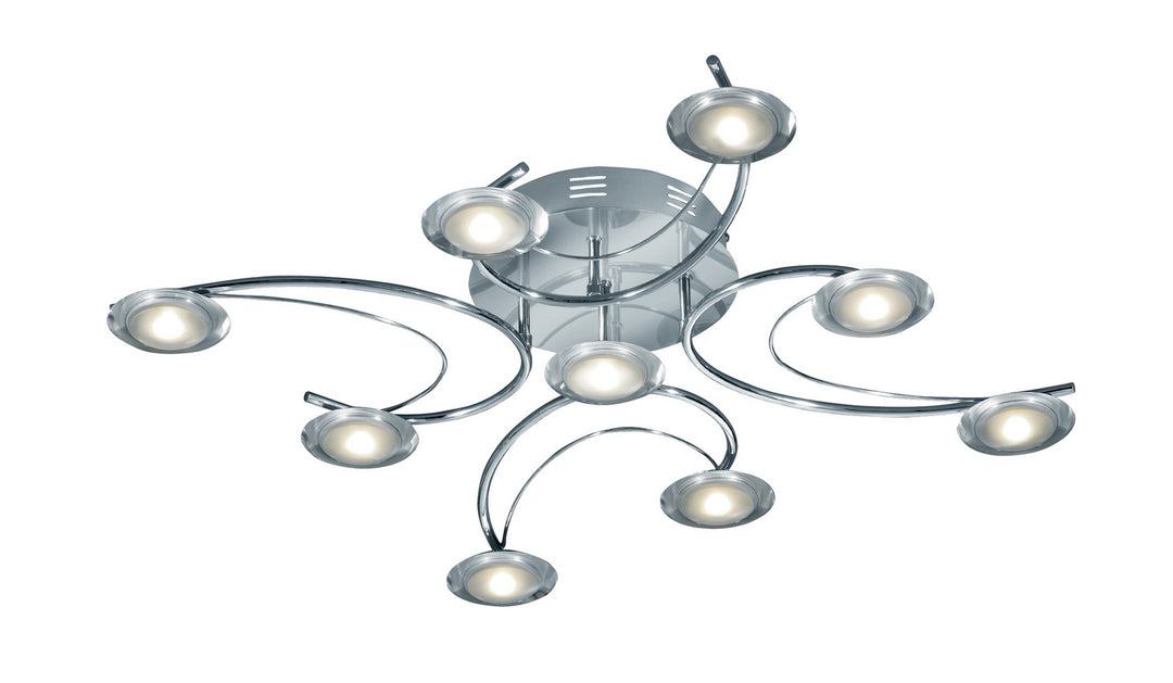 Arnsberg Santiago 678510907 Ceiling Light - Nickel Matte