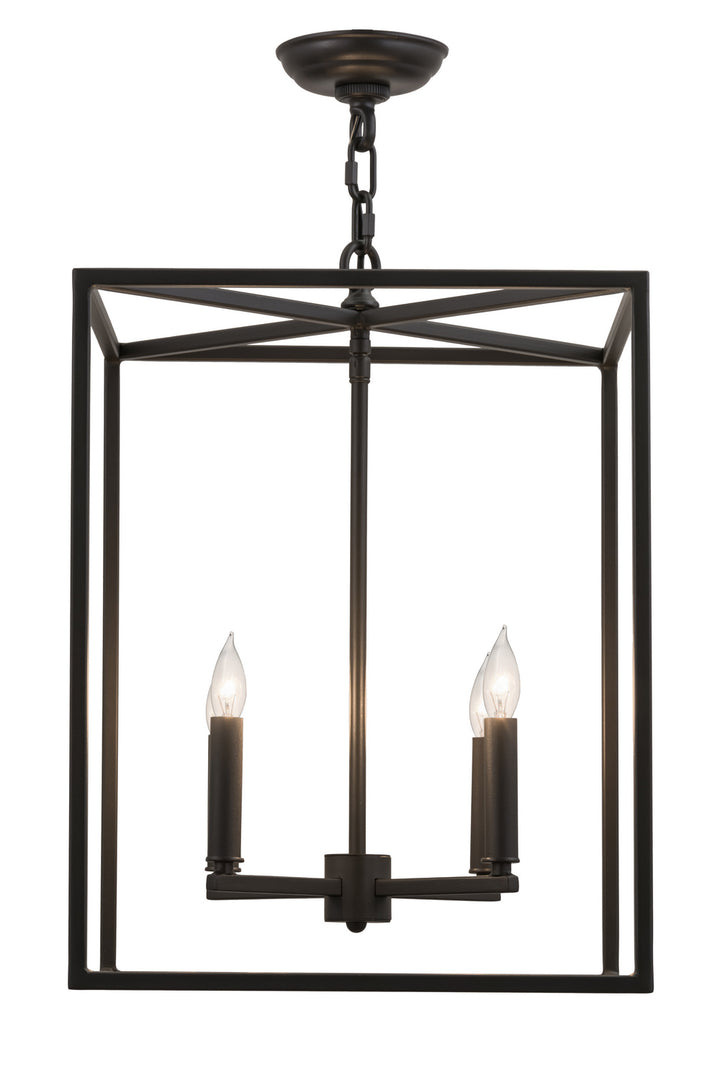 Meyda Tiffany Kitzi Box 163666 Pendant Light - Wrought Iron
