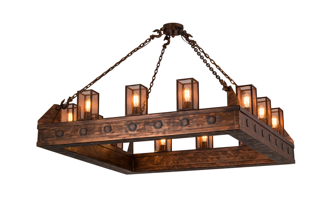 Meyda Tiffany Cassidy 164695 Chandelier Light - Copper