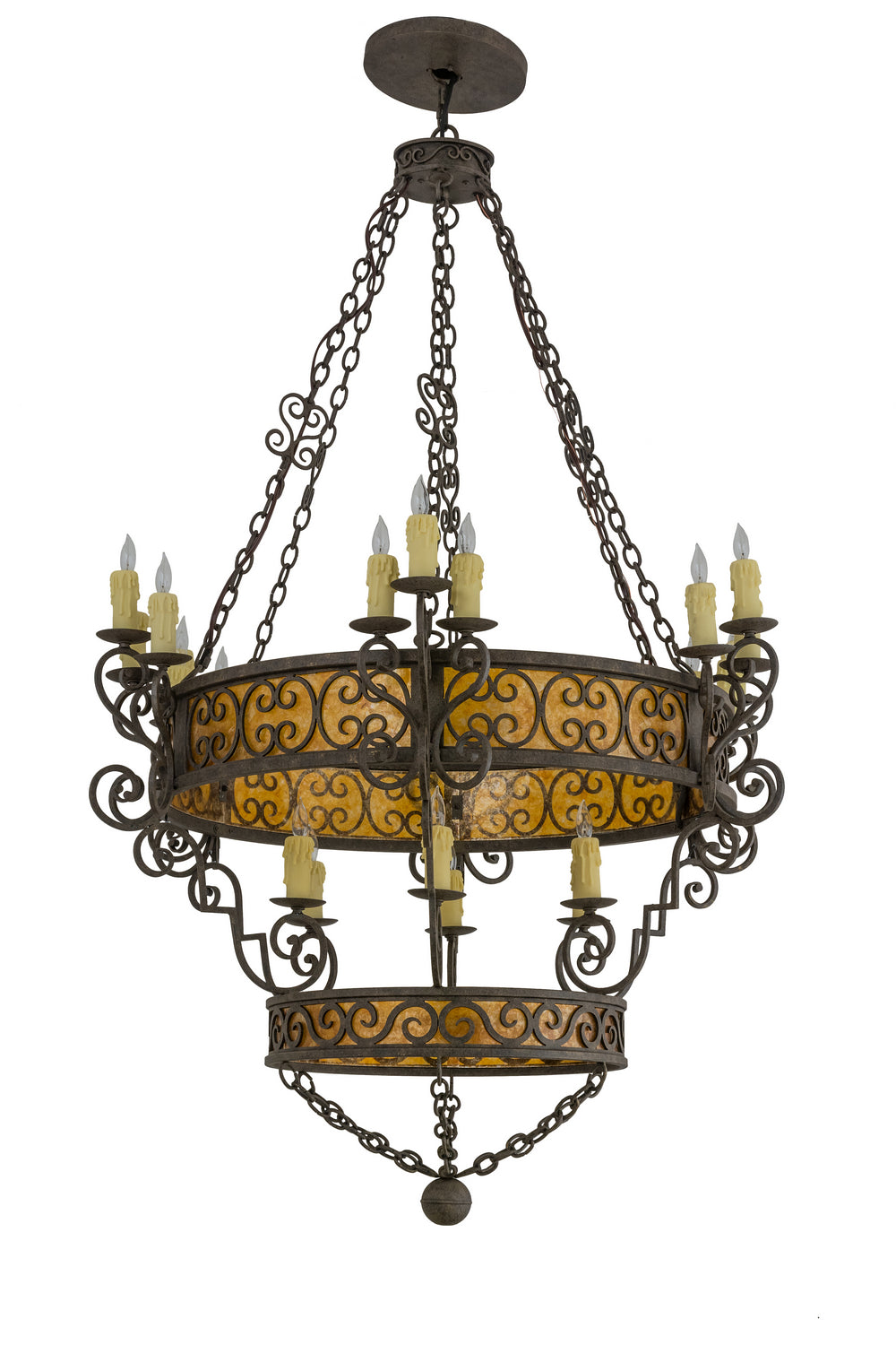 Meyda Tiffany Isabo 165159 Chandelier Light - Antique