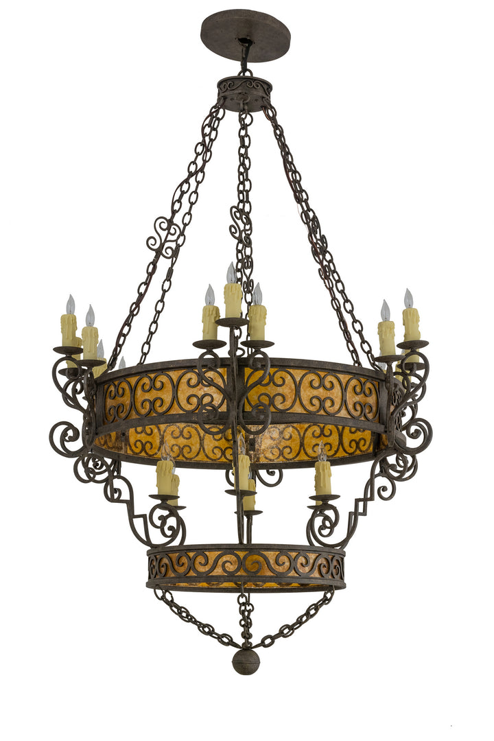 Meyda Tiffany Isabo 165159 Chandelier Light - Antique