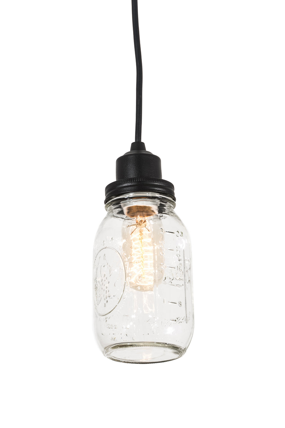 Meyda Tiffany Mason Jar 176579 Pendant Light - Stainless Steel