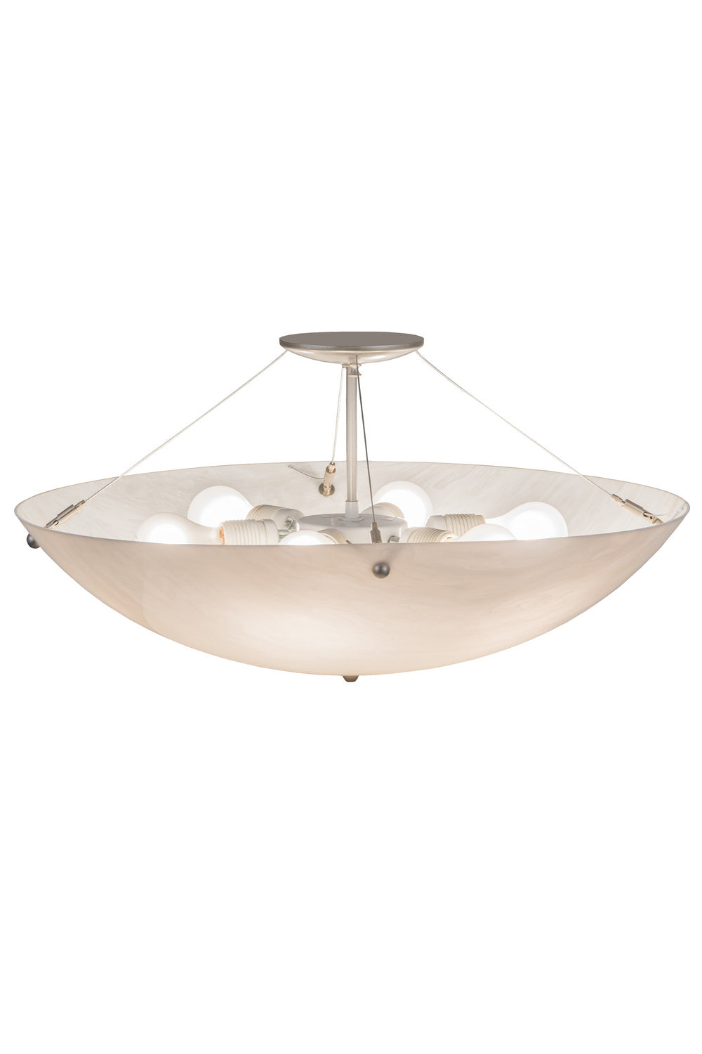 Meyda Tiffany Cypola 177544 Ceiling Light - Nickel
