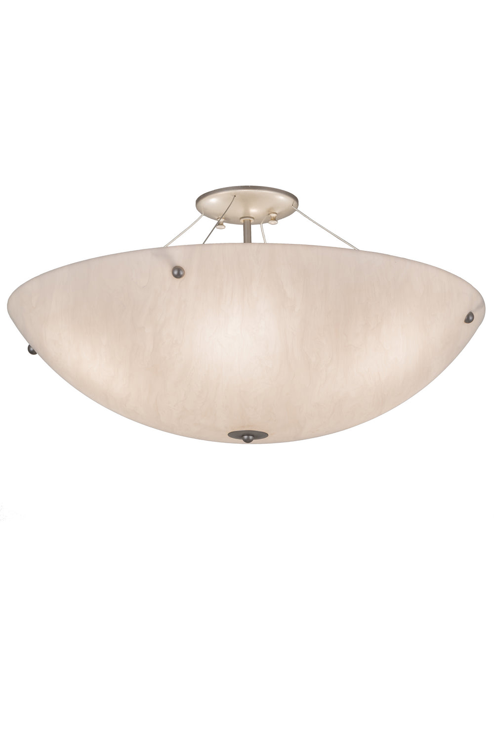 Meyda Tiffany Cypola 177544 Ceiling Light - Nickel