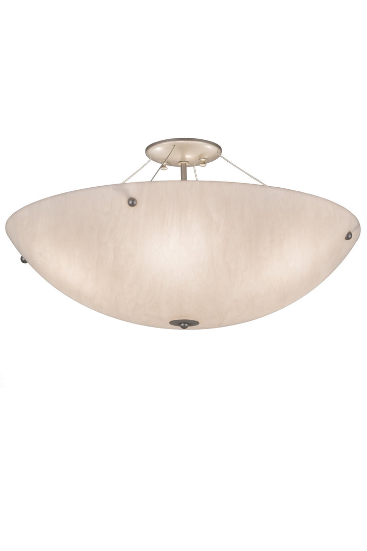 Meyda Tiffany Cypola 177544 Ceiling Light - Nickel