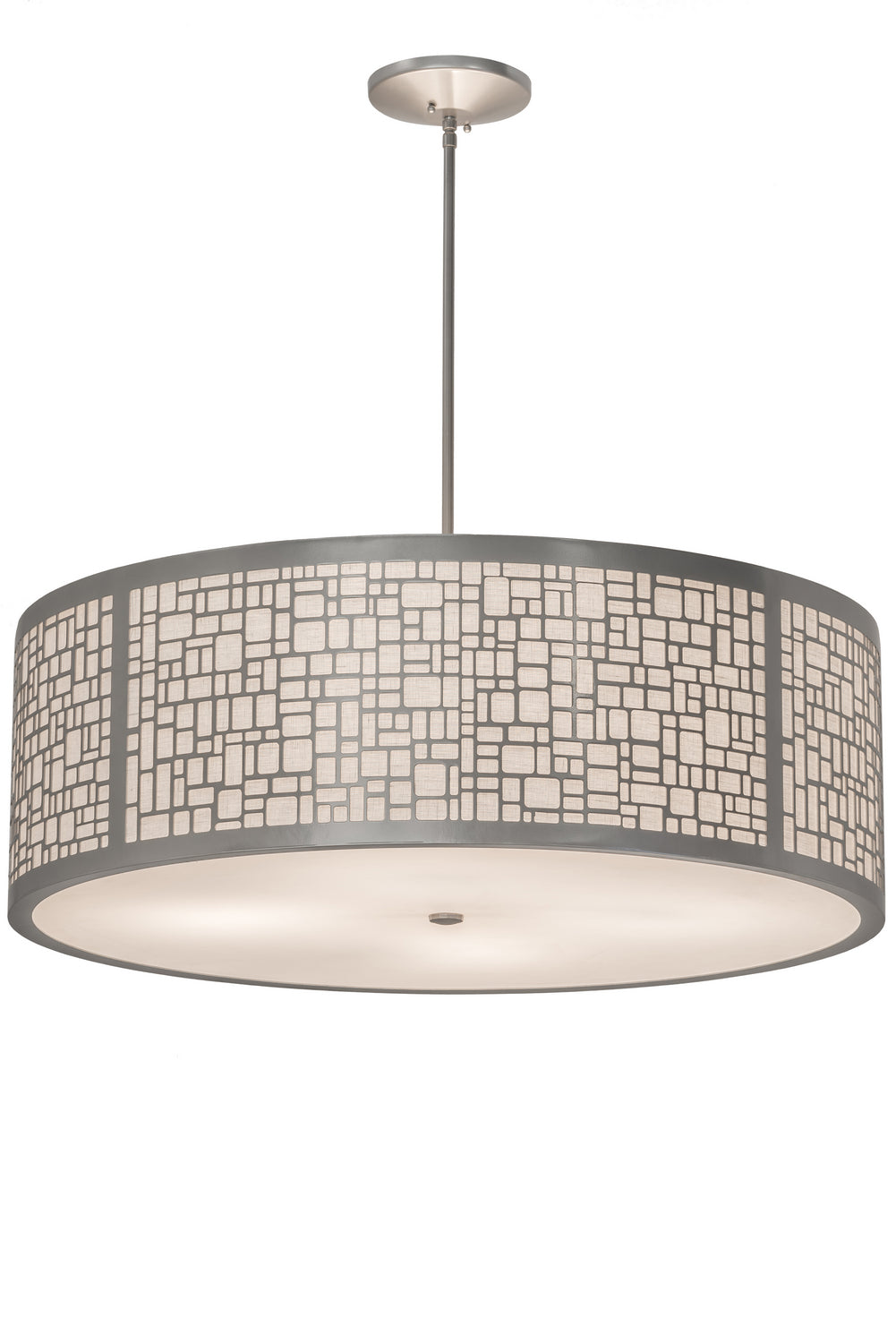 Meyda Tiffany Cilindro 178212 Pendant Light - Nickel