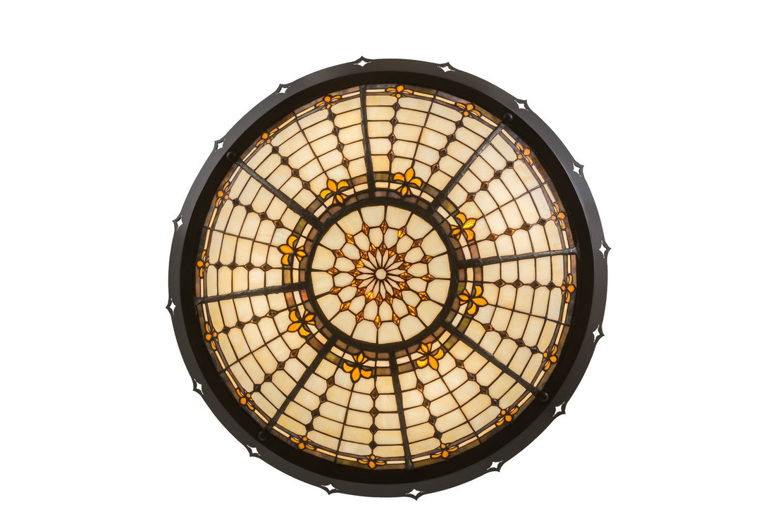Meyda Tiffany Fleur-De-Lite 179883 Pendant Light - Timeless Bronze