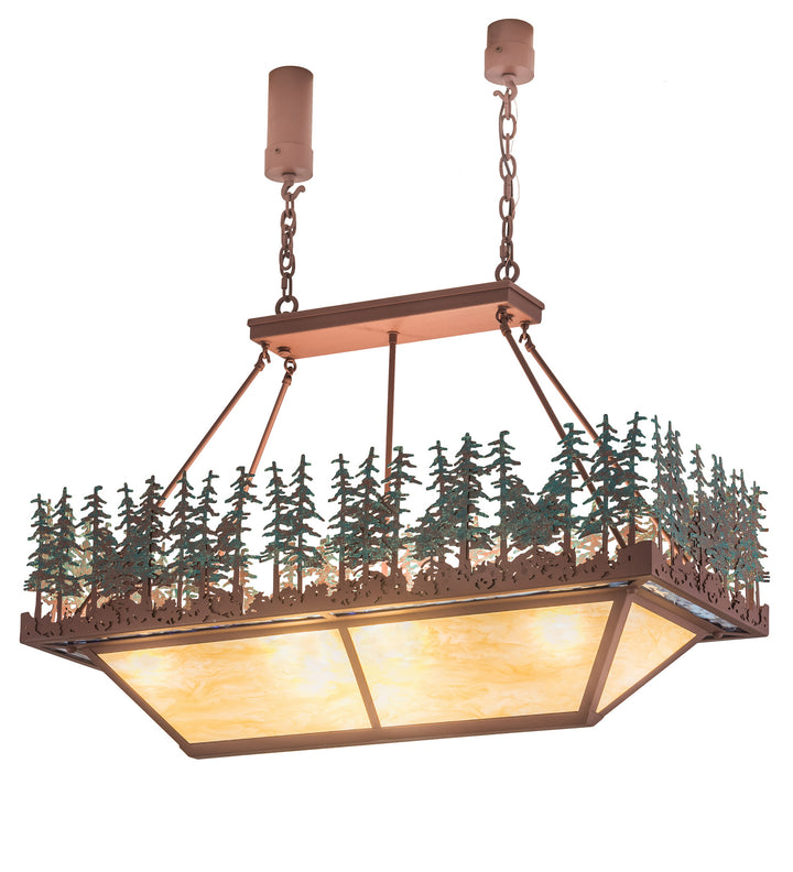 Meyda Tiffany Pine Lake 181807 Pendant Light - Antique Copper, Rust