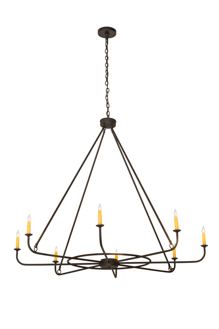 Meyda Tiffany Brach Ring 183491 Chandelier Light - Wrought Iron