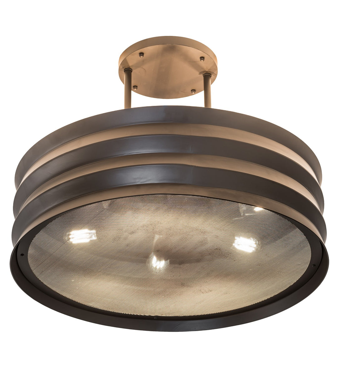 Meyda Tiffany Concertina 184502 Chandelier Light - Oil Rubbed Bronze