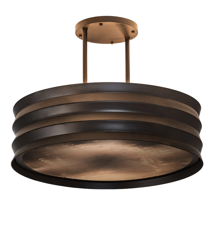 Meyda Tiffany Concertina 184502 Chandelier Light - Oil Rubbed Bronze