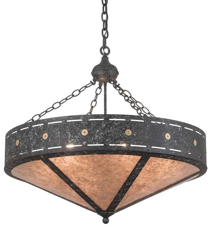 Meyda Tiffany Craftsman 185301 Pendant Light - Craftsman Brown