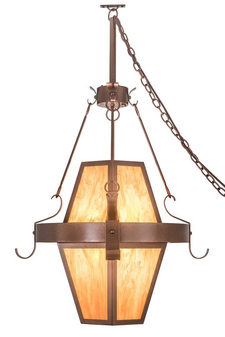 Meyda Tiffany Bonanza 185817 Pendant Light - Copper Vein