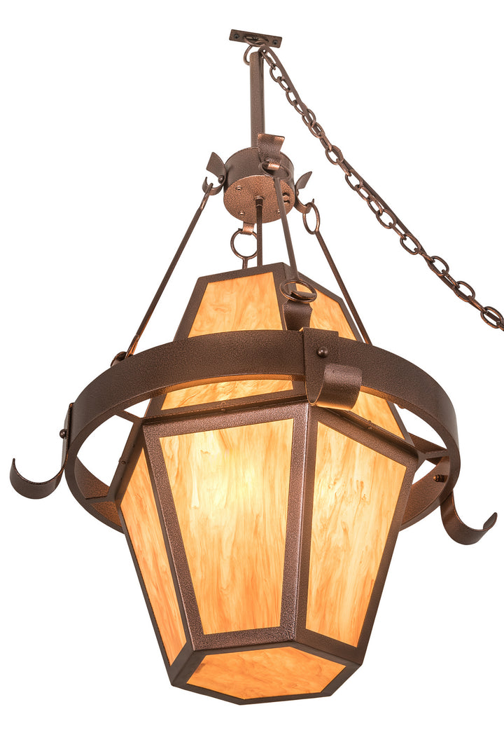 Meyda Tiffany Bonanza 185817 Pendant Light - Copper Vein