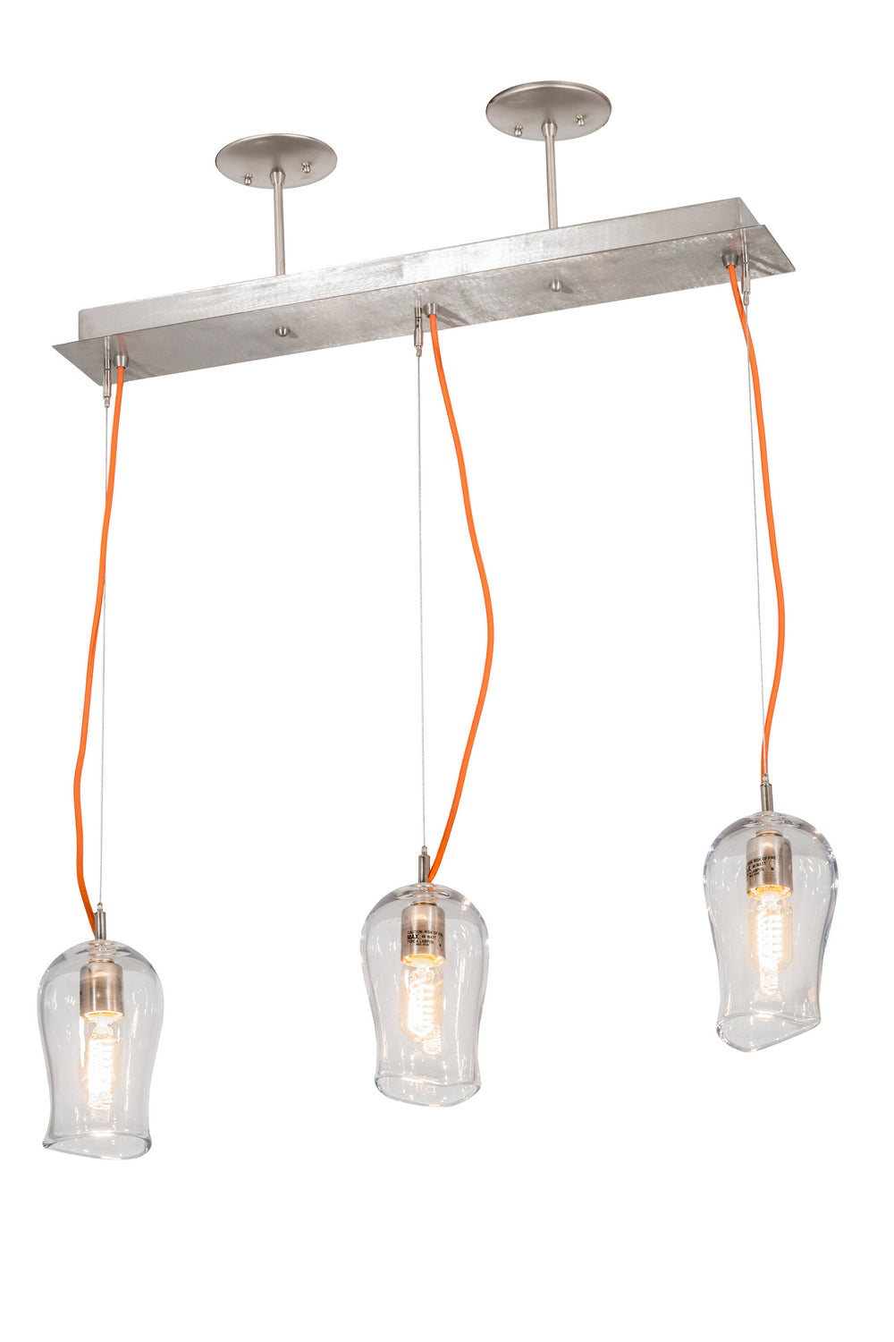 Meyda Tiffany Stolo 185922 Pendant Light - Stainless Steel