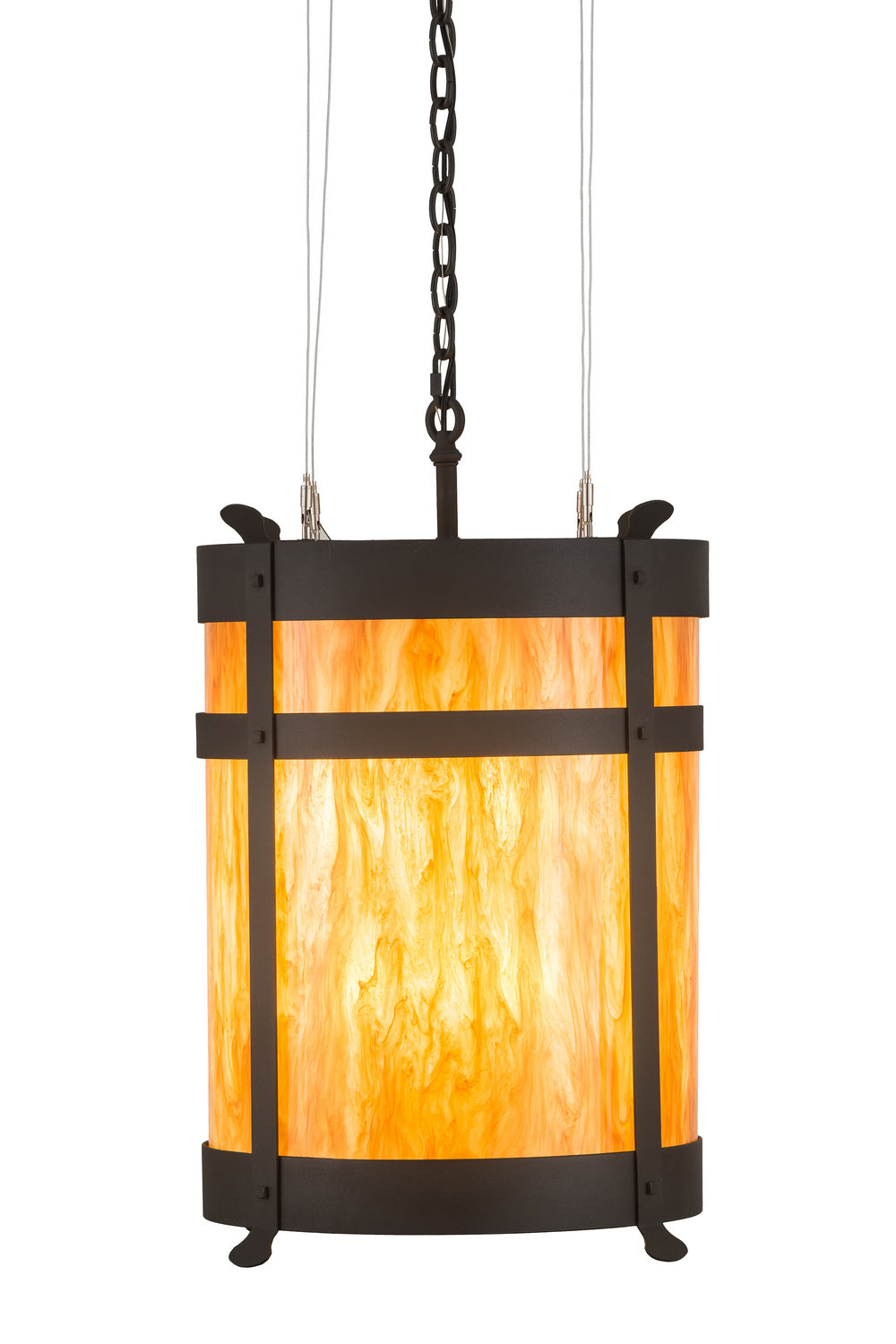Meyda Tiffany Beartooth 186286 Pendant Light - Wrought Iron