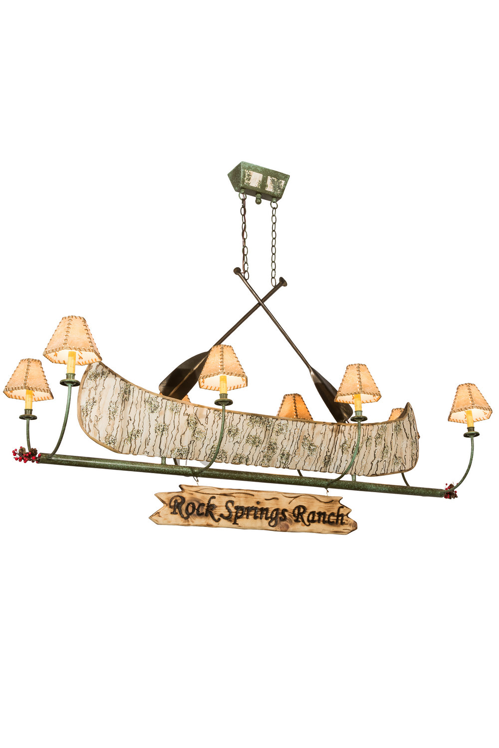 Meyda Tiffany Personalized 186354 Chandelier Light - Antique Copper,Tarnished Copper