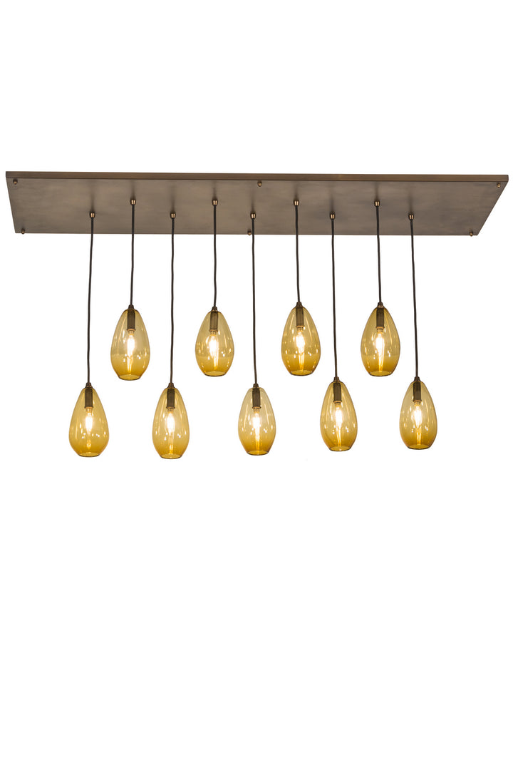 Meyda Tiffany Raquel 186617 Pendant Light - Antique Copper