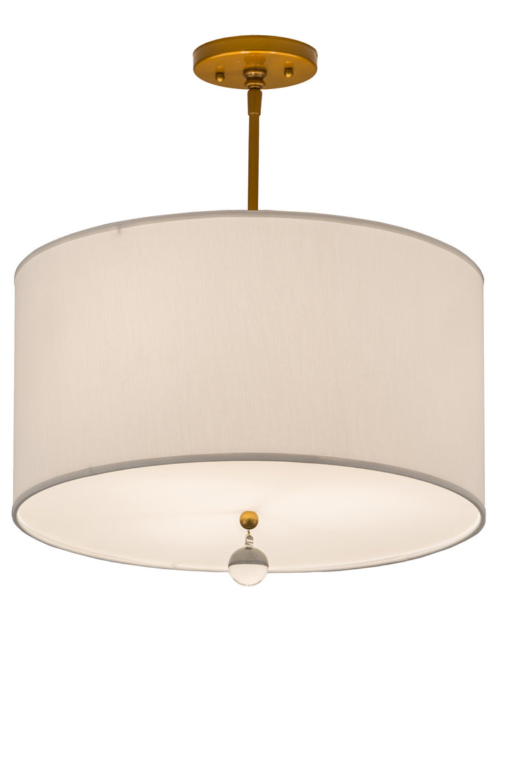 Meyda Tiffany Cilindro 187097 Pendant Light - Bronze, Crystal