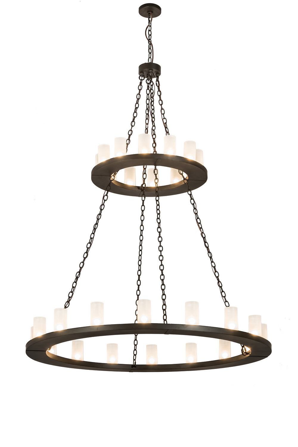 Meyda Tiffany Loxley 187925 Chandelier Light - Oil Rubbed Bronze