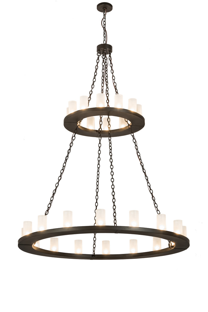 Meyda Tiffany Loxley 187925 Chandelier Light - Oil Rubbed Bronze