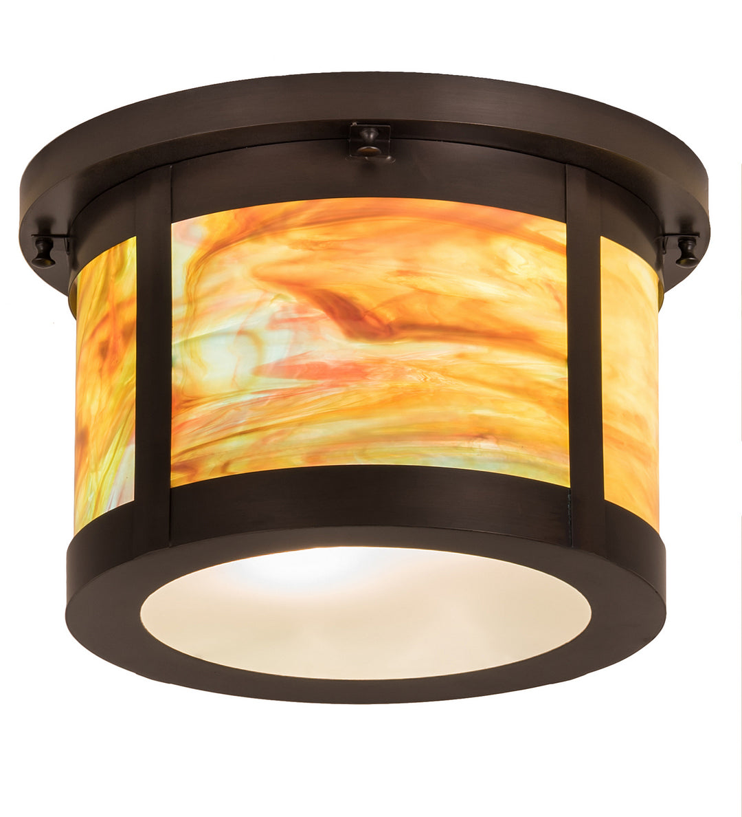 Meyda Tiffany Craftsman 188135 Ceiling Light - Craftsman Brown