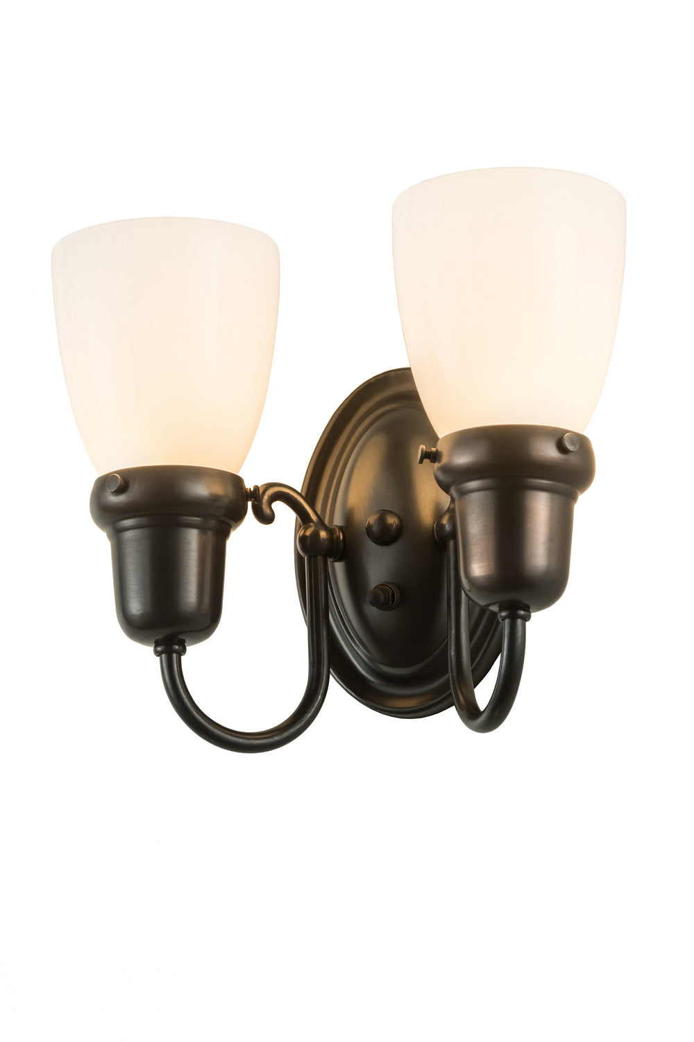 Meyda Tiffany Revival 188456 Wall Light - Craftsman Brown