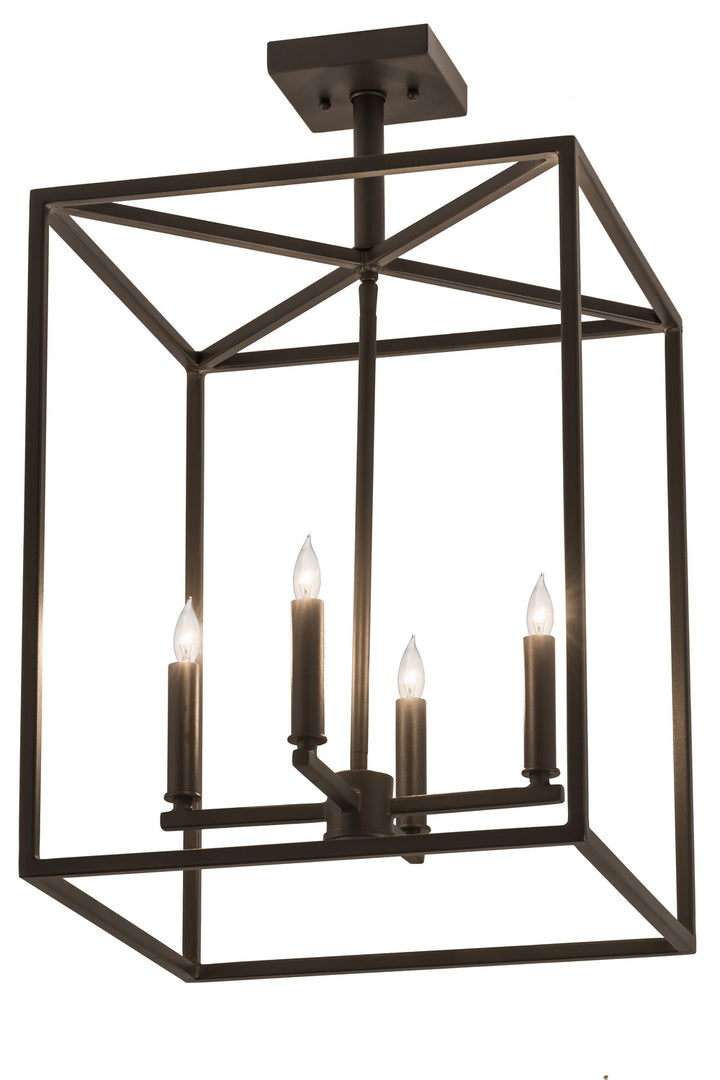 Meyda Tiffany Kitzi Box 188630 Pendant Light - Wrought Iron