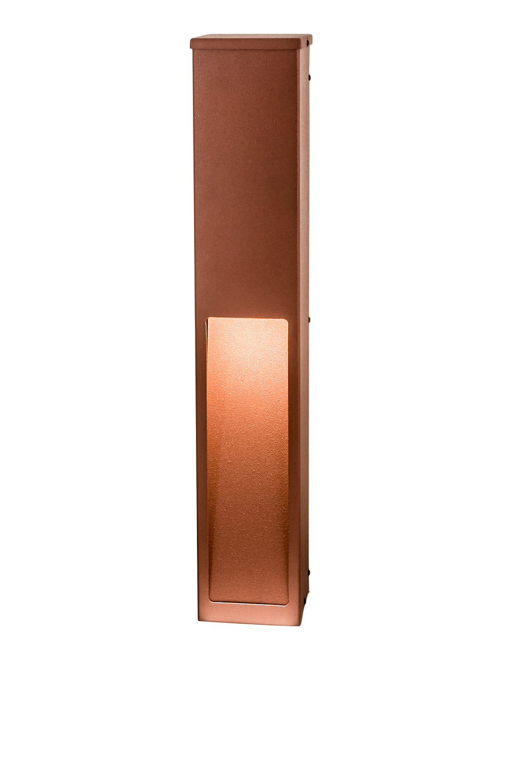 Meyda Tiffany Lighting 188707 Concourse One Light Bollard Pillar Landscape Fixture Landscape Light Bronze / Dark