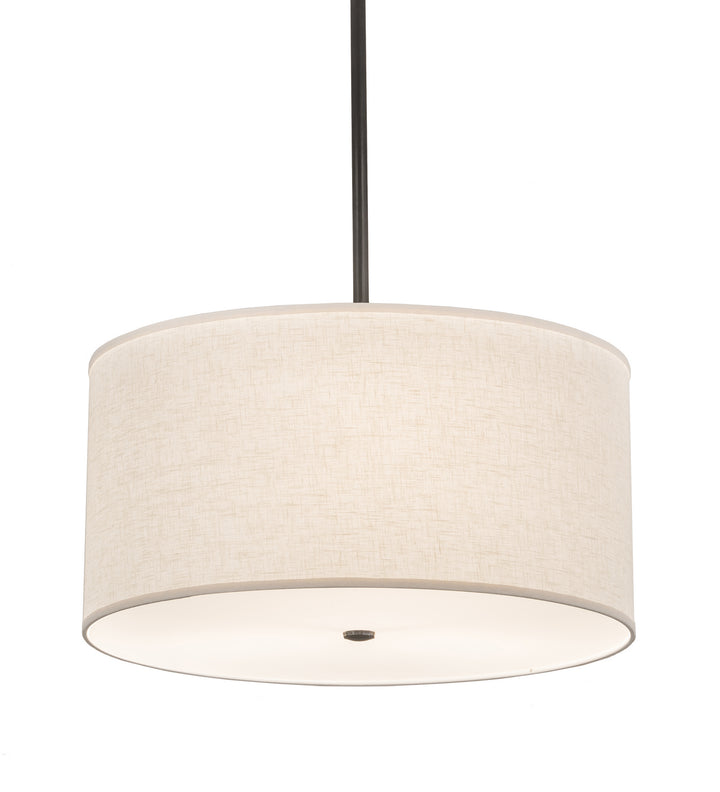 Meyda Tiffany Cilindro 188859 Pendant Light - Charcoal Grey