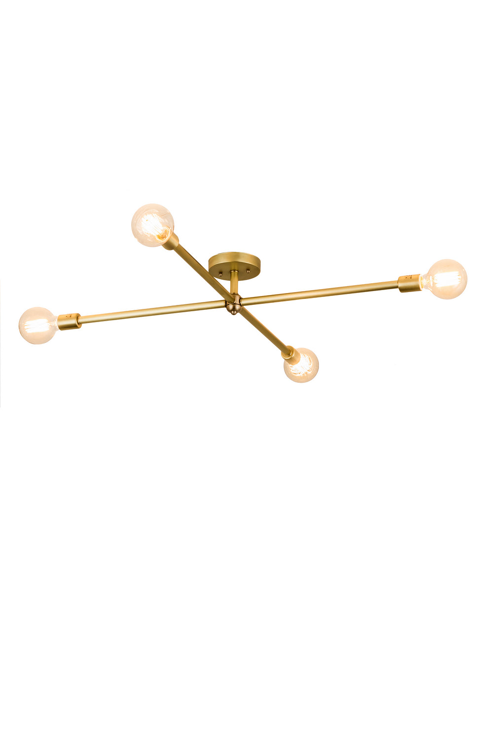 Meyda Tiffany Pronograde 189039 Ceiling Light - Natural Brass