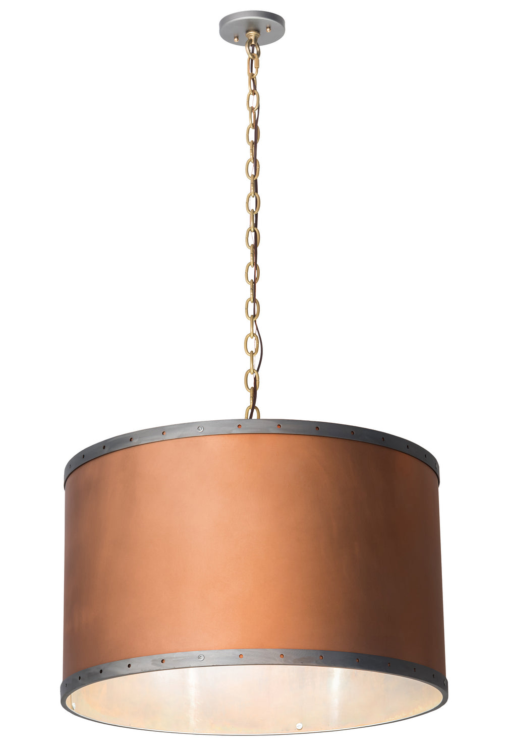 Meyda Tiffany Cilindro 189155 Pendant Light - Copper