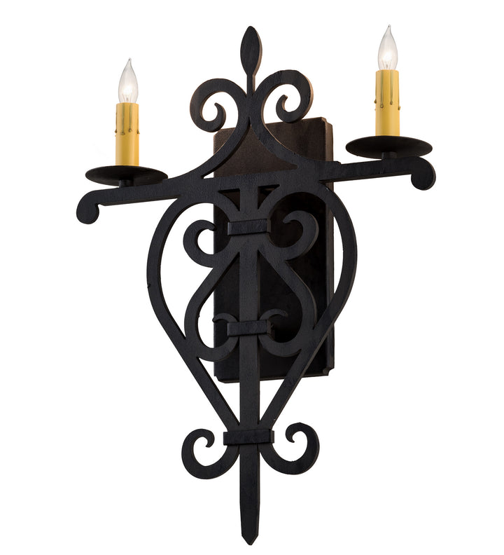 Meyda Tiffany Fleur De Lys 189161 Wall Light -