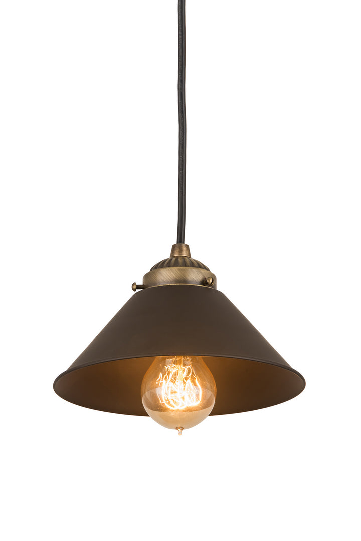 Meyda Tiffany Revival 189320 Pendant Light - Antique Brass, Oil Rubbed Bronze