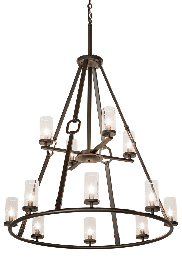 Meyda Tiffany Loxley 189559 Chandelier Light - Oil Rubbed Bronze