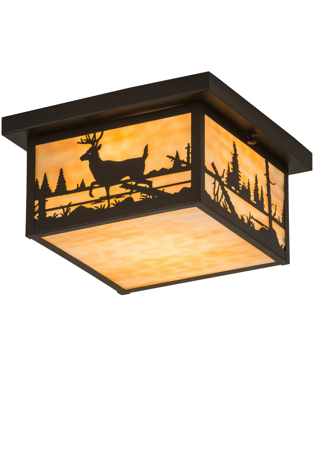 Meyda Tiffany Hyde Park 190005 Ceiling Light - Oil Rubbed Bronze