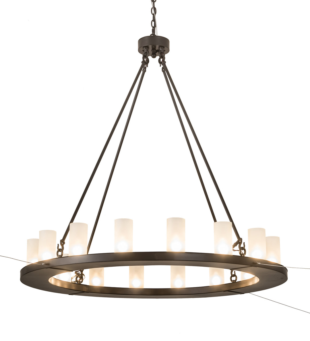 Meyda Tiffany Loxley 189843 Chandelier Light - Timeless Bronze