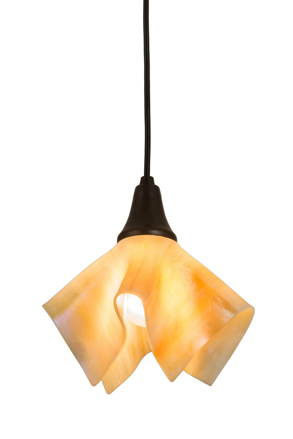 Meyda Tiffany Metro 73235 Pendant Light - Craftsman Brown