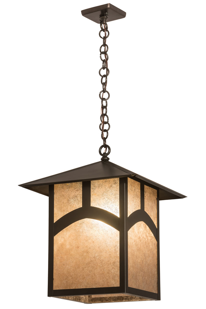 Meyda Tiffany Lighting 92486 Seneca One Light Pendant Outdoor Bronze / Dark