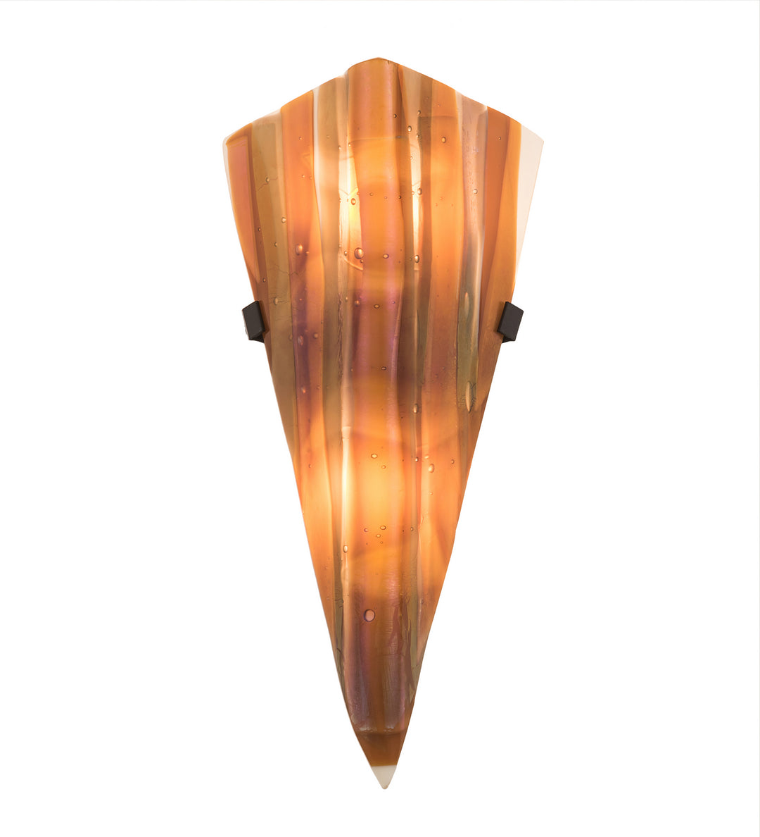 Meyda Tiffany Metro Fusion 193198 Wall Light - Craftsman Brown