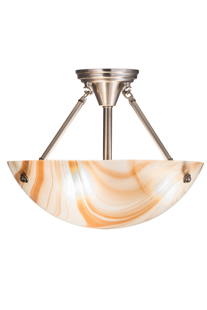 Meyda Tiffany Metro 190546 Ceiling Light - Brushed Nickel