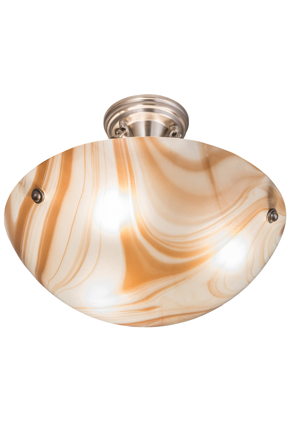 Meyda Tiffany Metro 190546 Ceiling Light - Brushed Nickel