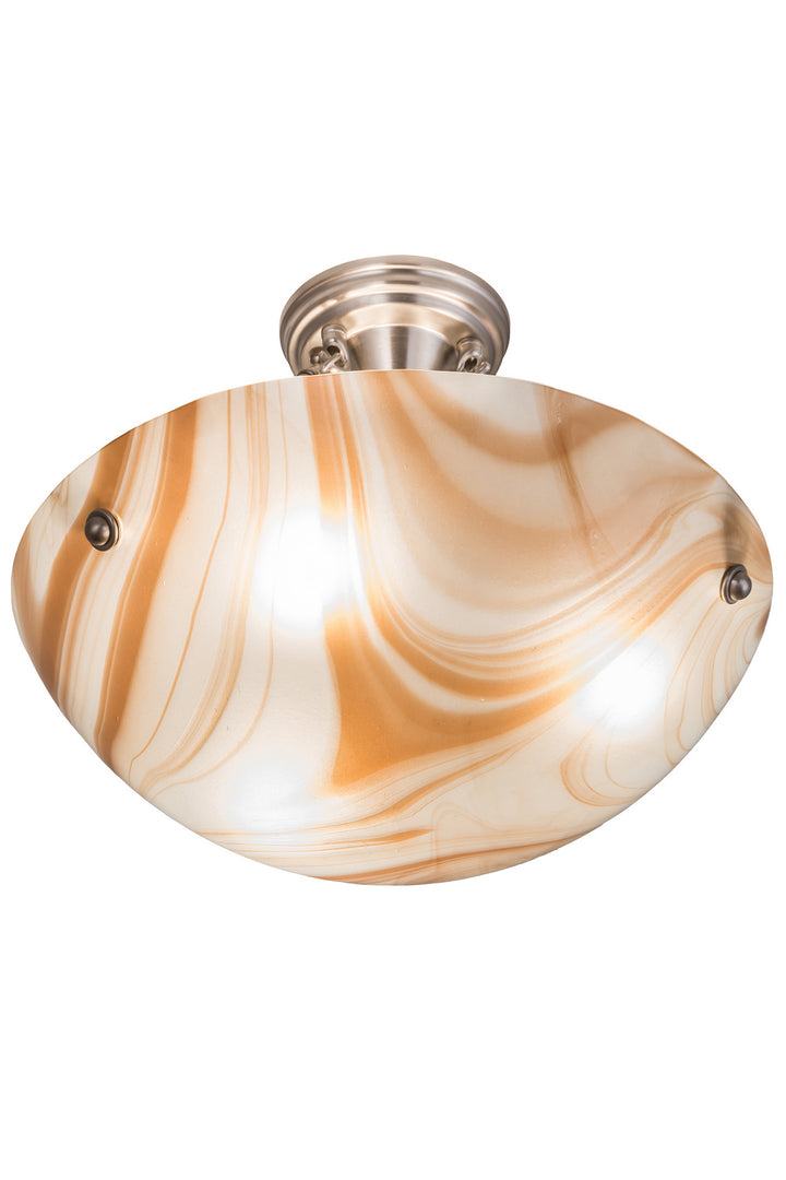 Meyda Tiffany Metro 190546 Ceiling Light - Brushed Nickel