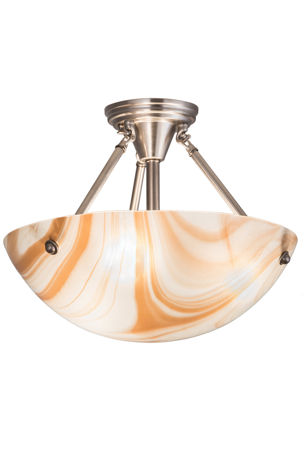 Meyda Tiffany Metro 190546 Ceiling Light - Brushed Nickel
