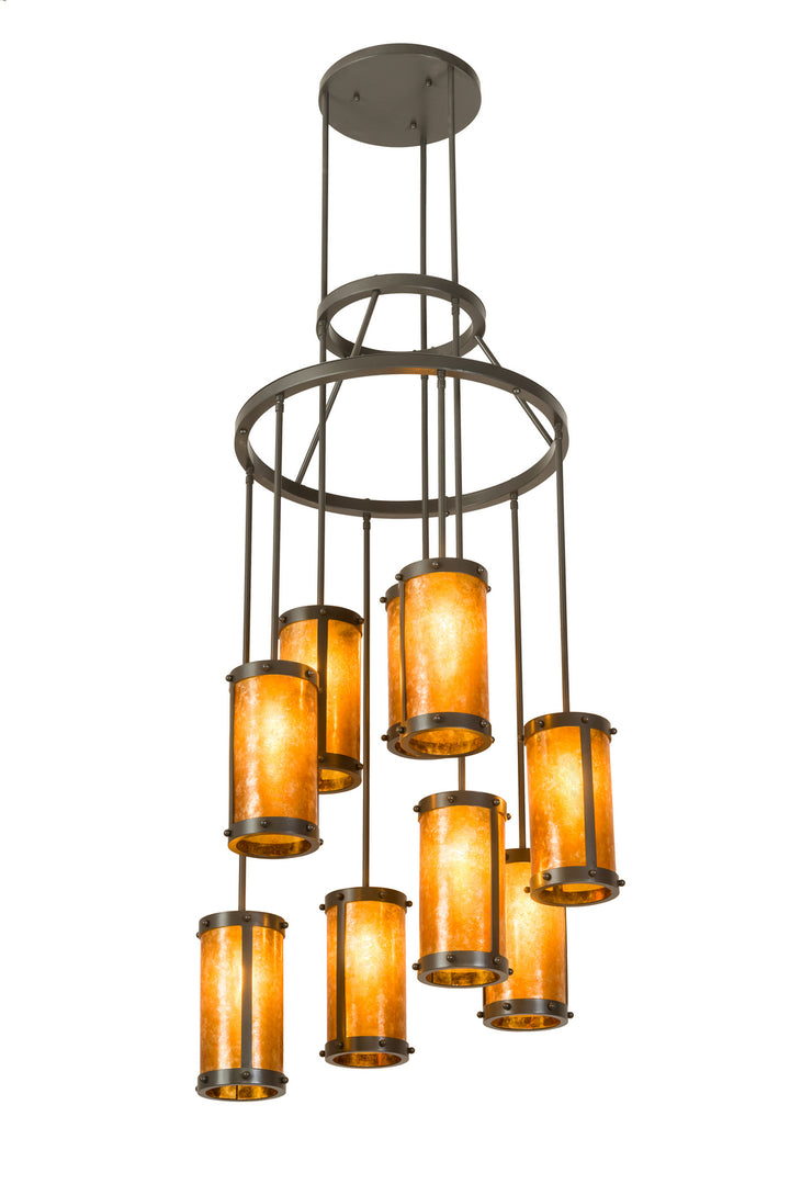 Meyda Tiffany Cartier 190704 Chandelier Light - Timeless Bronze