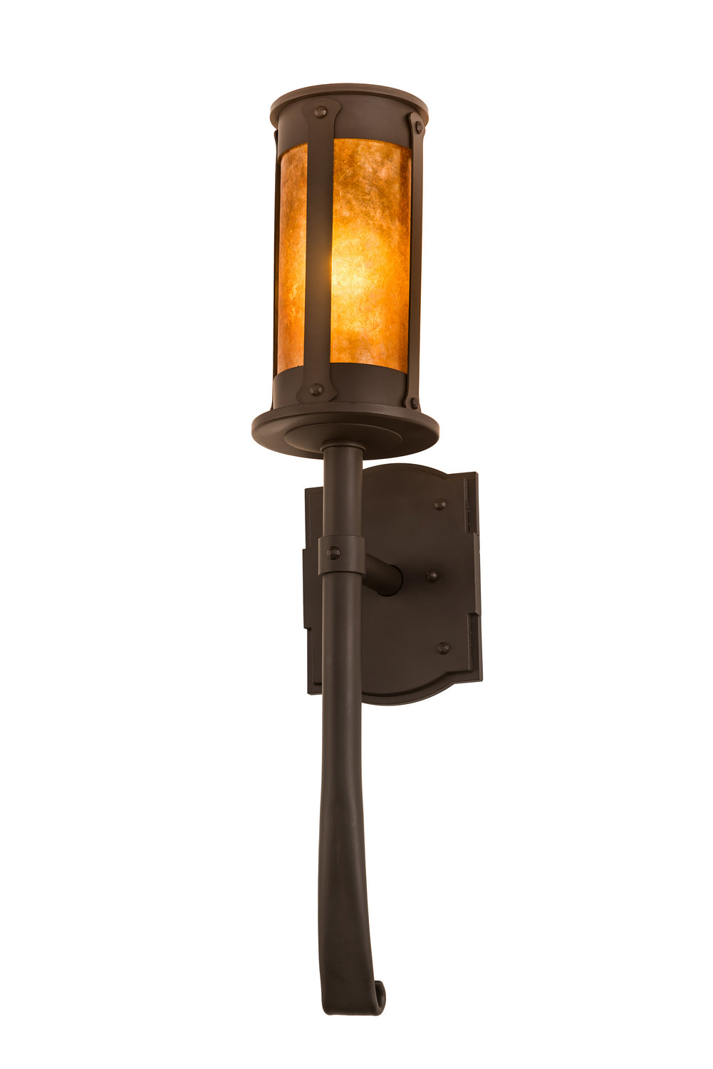 Meyda Tiffany Beartooth 190725 Wall Light - Oil Rubbed Bronze